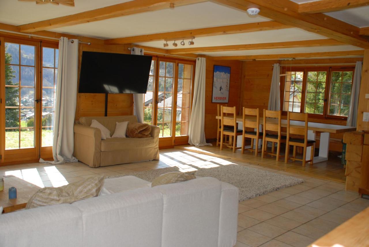 Chalet Edelweiss - Verbier, Mountain Views, Jacuzzi! Volleges Zewnętrze zdjęcie
